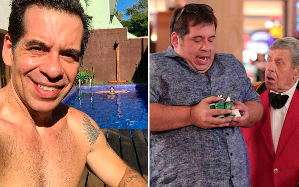 Leandro Hassum comemora resultado de academia no Instagram