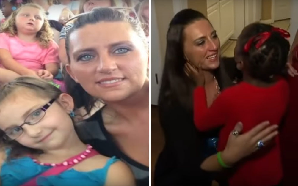 Mãe encontra criança que recebeu o coração de sua filha