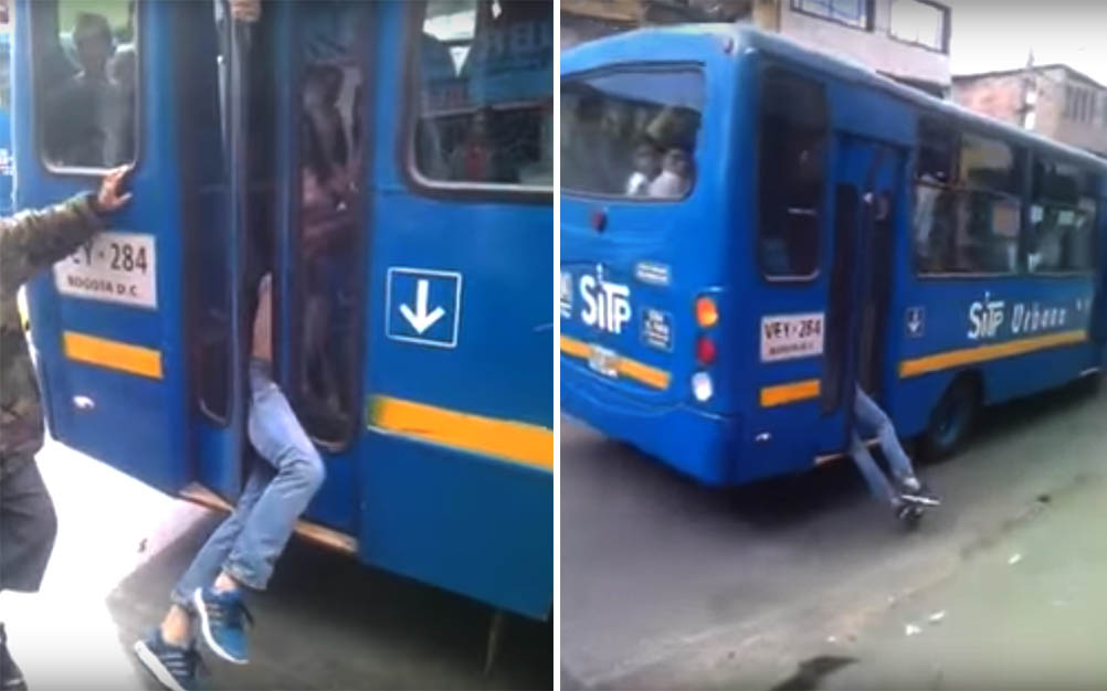 Motorista de ônibus prende ladrão e dirige até a delegacia
