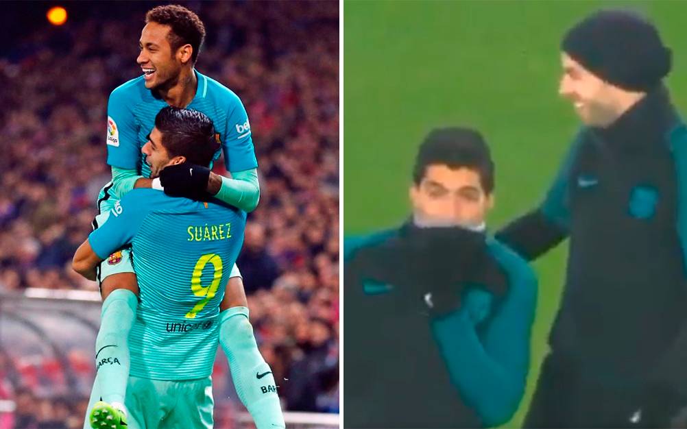 Companheiros de equipe tiram sarro de novo visual de Neymar