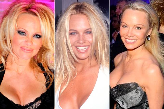 Pamela Anderson surge quase irreconhecível durante premiação