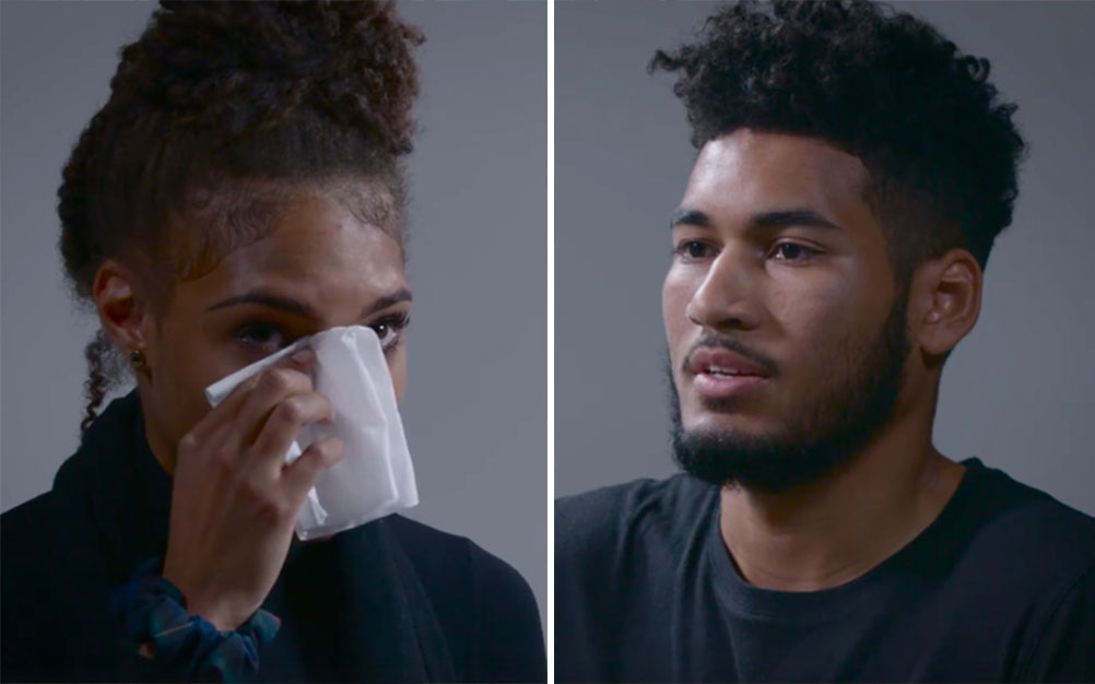 Em vídeo comovente, jovem questiona ex-namorado sobre traições