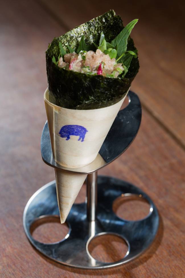 Temaki na Casa do Porco Temaki na Casa do Porco