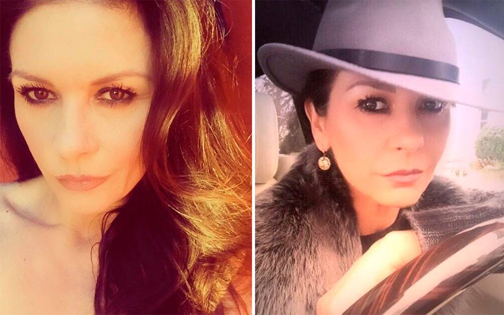 Catherine Zeta-Jones surpreende fãs ao exibir closet exuberante