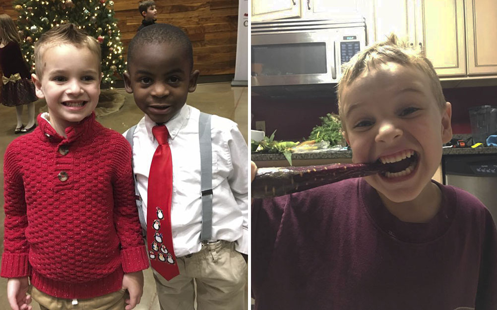 Amigos apostam no mesmo corte de cabelo para confundir professora