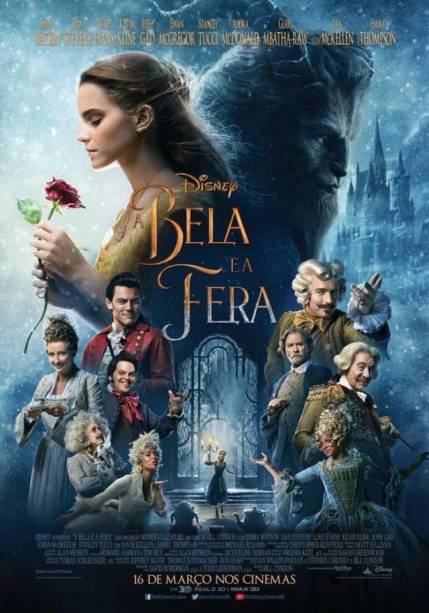 Pôster do filme 'A Bela e a Fera'