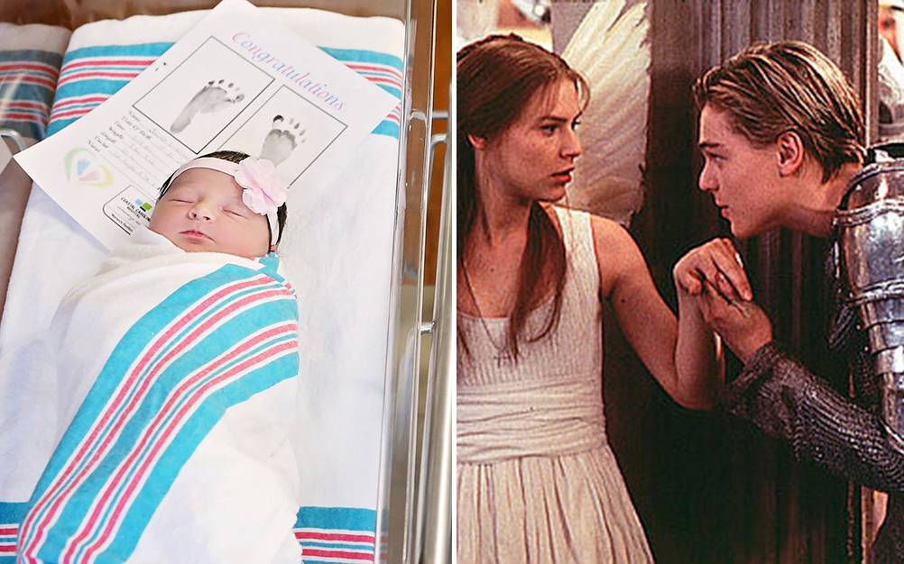 Bebês “Romeu e Julieta” nascem com 18 horas de diferença nos EUA