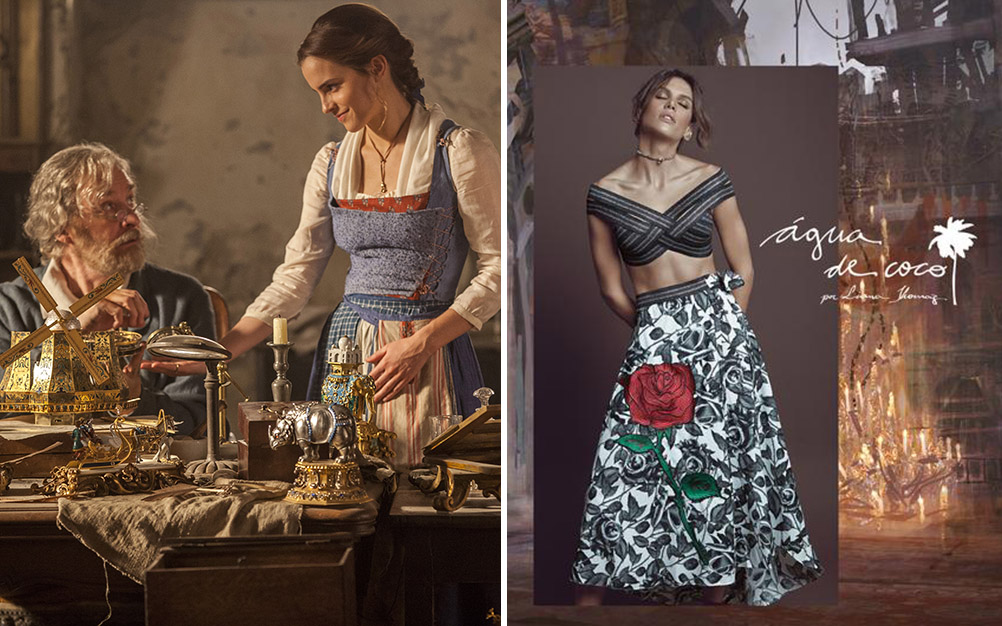 Marca de beachwear lança coleção inspirada em “A Bela e A Fera”