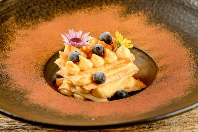 Ema: alternativa com creme de milho e blueberry Ema: alternativa com creme de milho e blueberry