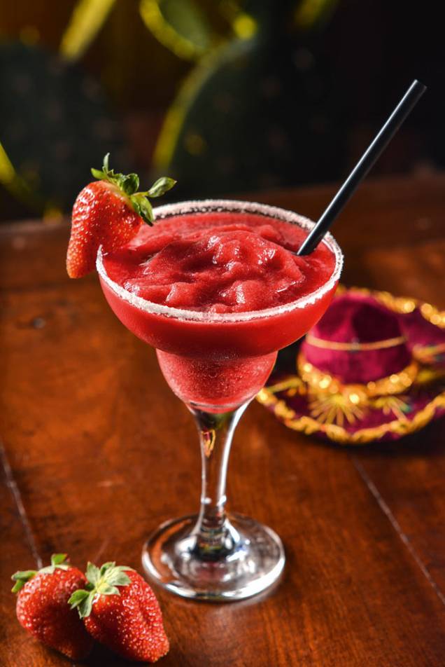 Guacamole: frozen, versão de morango Guacamole: frozen, versão de morango