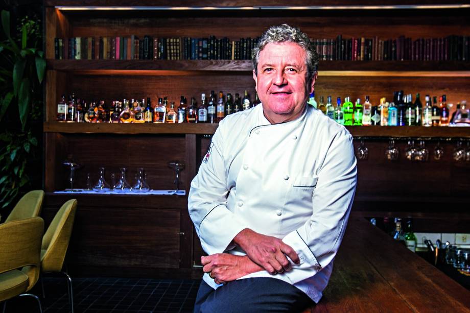 Chef francês Laurent Suaudeau Chef francês Laurent Suaudeau