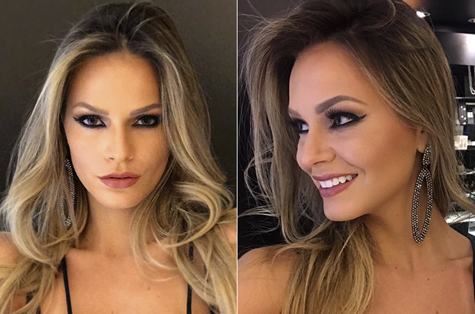 Combo perfeito da maquiagem: delineador e batom nude