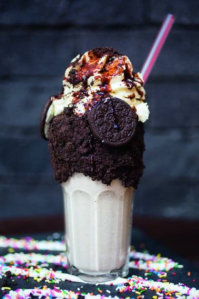 milk-shake de Oreo