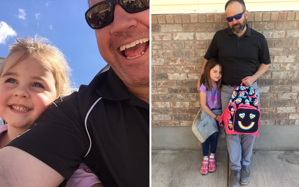 Após “acidente”, pai surpreende ao buscar filha no colégio