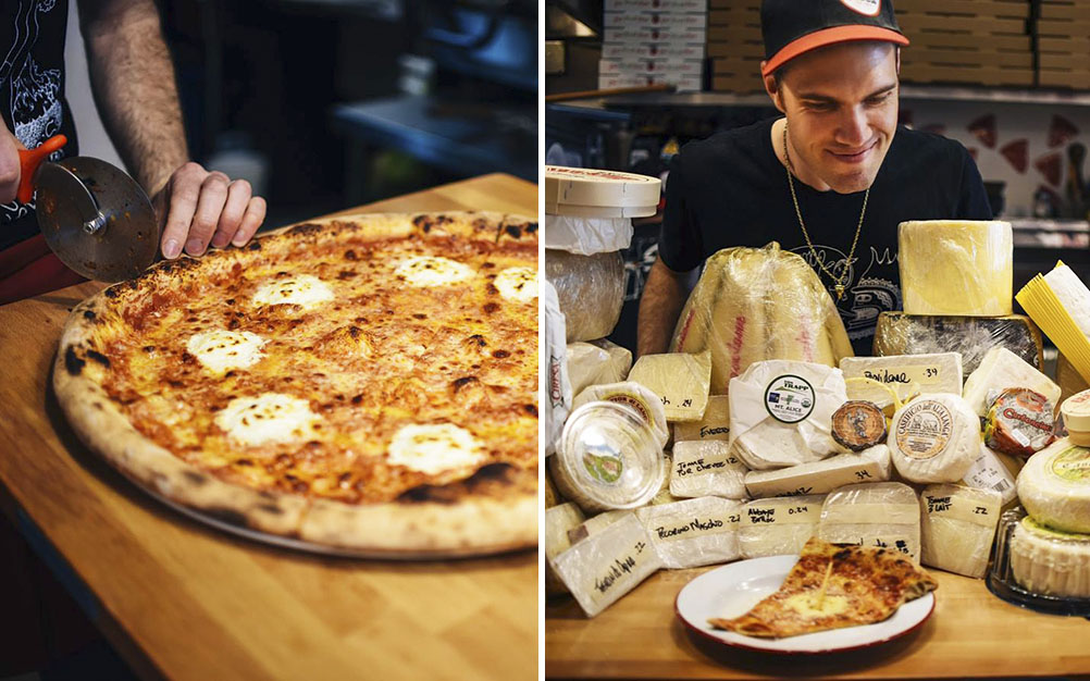 Esta pizzaria criou uma receita com mais de 100 tipos de queijos