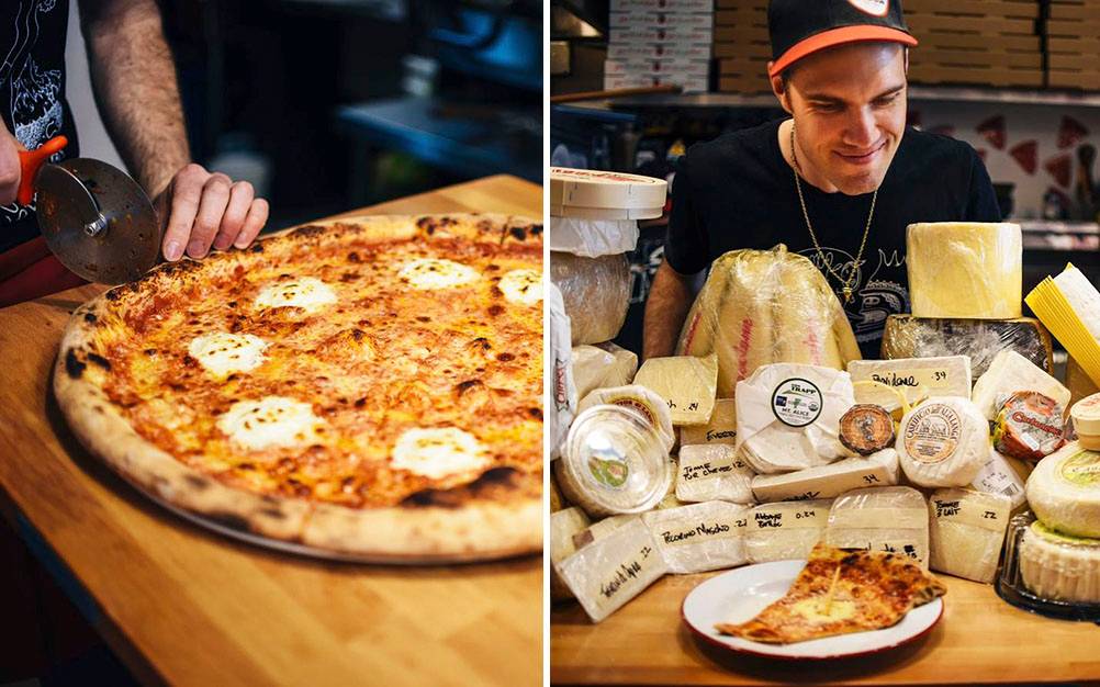 Esta pizzaria criou uma receita com mais de 100 tipos de queijos