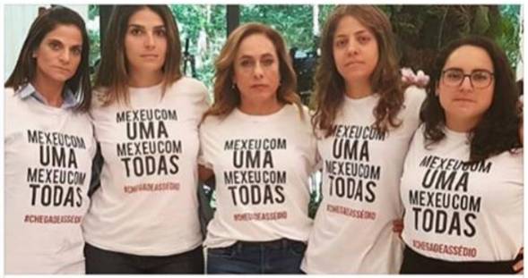 Artistas e figurinistas da Globo fazem levante contra o assédio