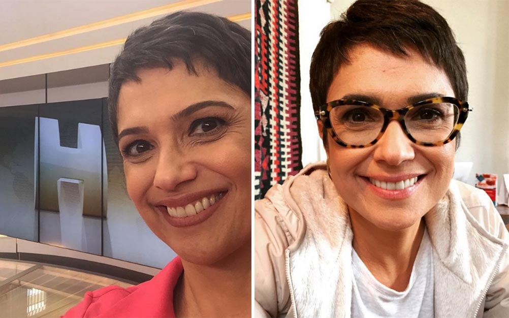 Aparência de Sandra Annenberg nesta sexta (28) chama atenção