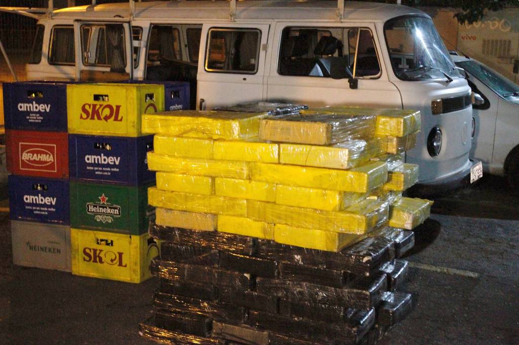 Rota apreende 2, 5 toneladas de maconha na Grande São Paulo