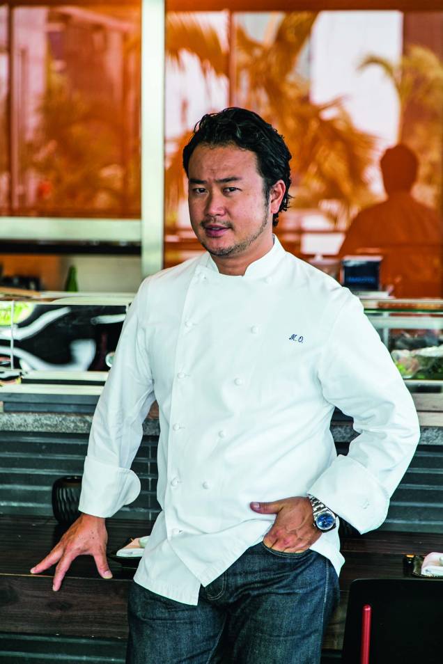 chef Makoto Okuwa: jantares no japonês UN chef Makoto Okuwa: jantares no japonês UN