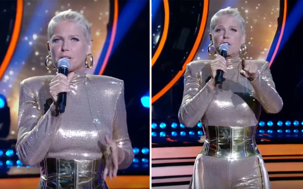 Ao vivo, Xuxa Meneghel dá bronca em diretor da Record