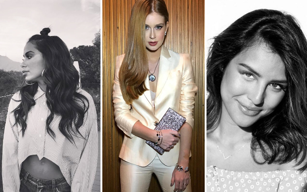 Famosos mostram “antes e depois” em cliques de Dia das Mães