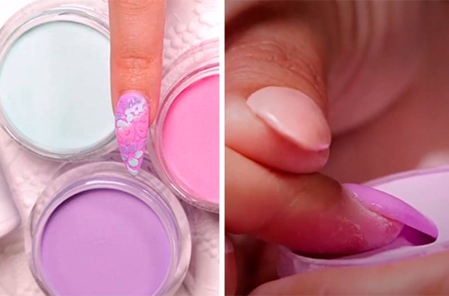 Esmalte em pó é novidade para as unhas