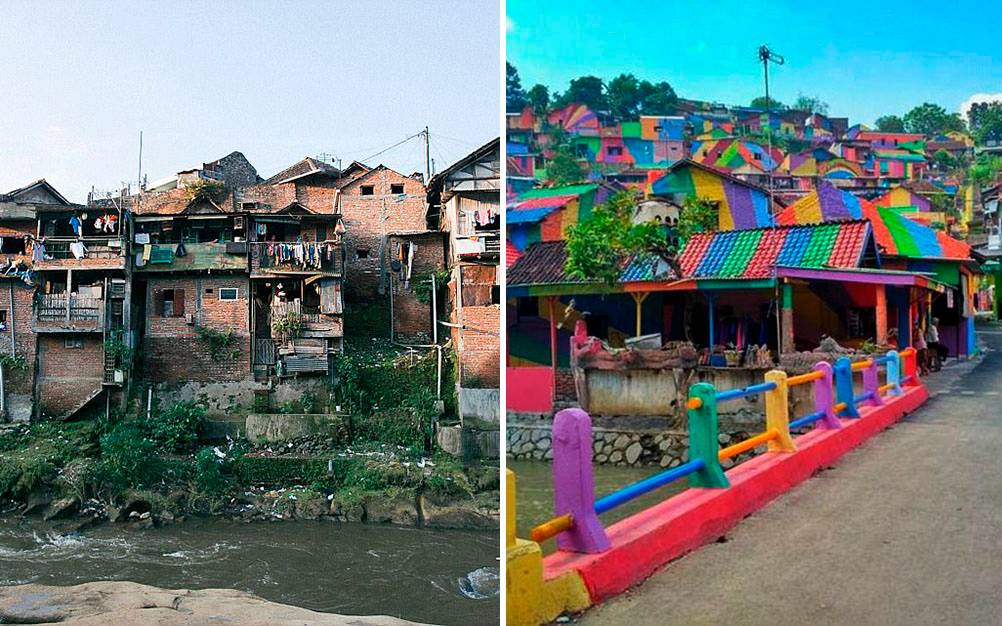 “Vila do arco-íris” é atração turística que faz sucesso