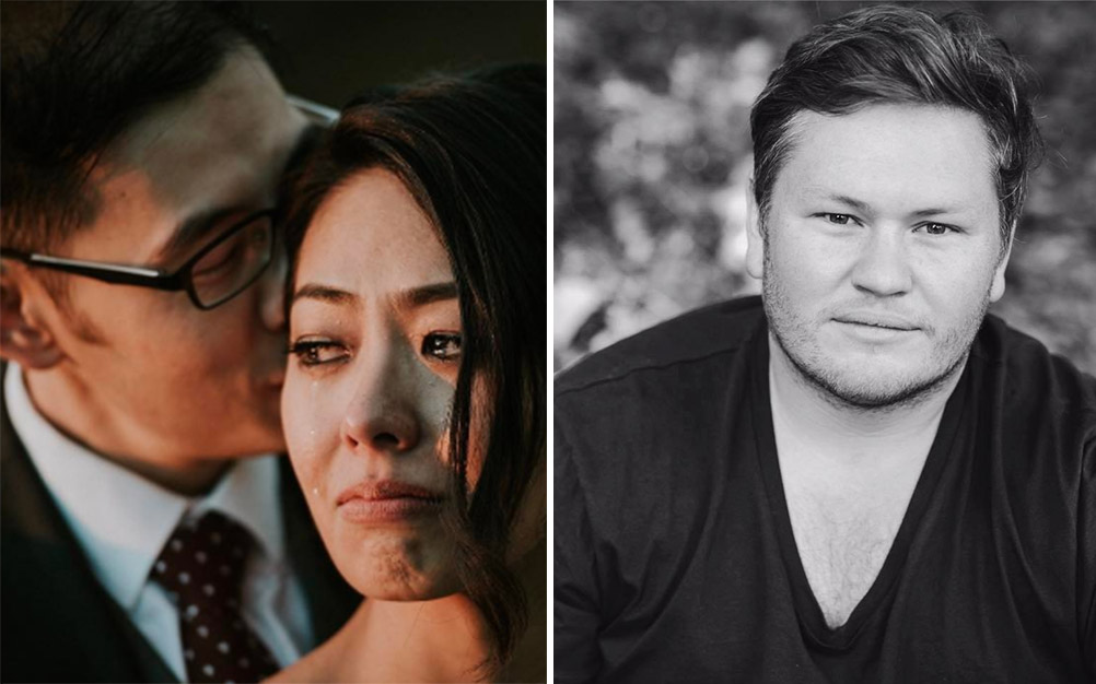 A história desta foto de casamento está emocionando internautas