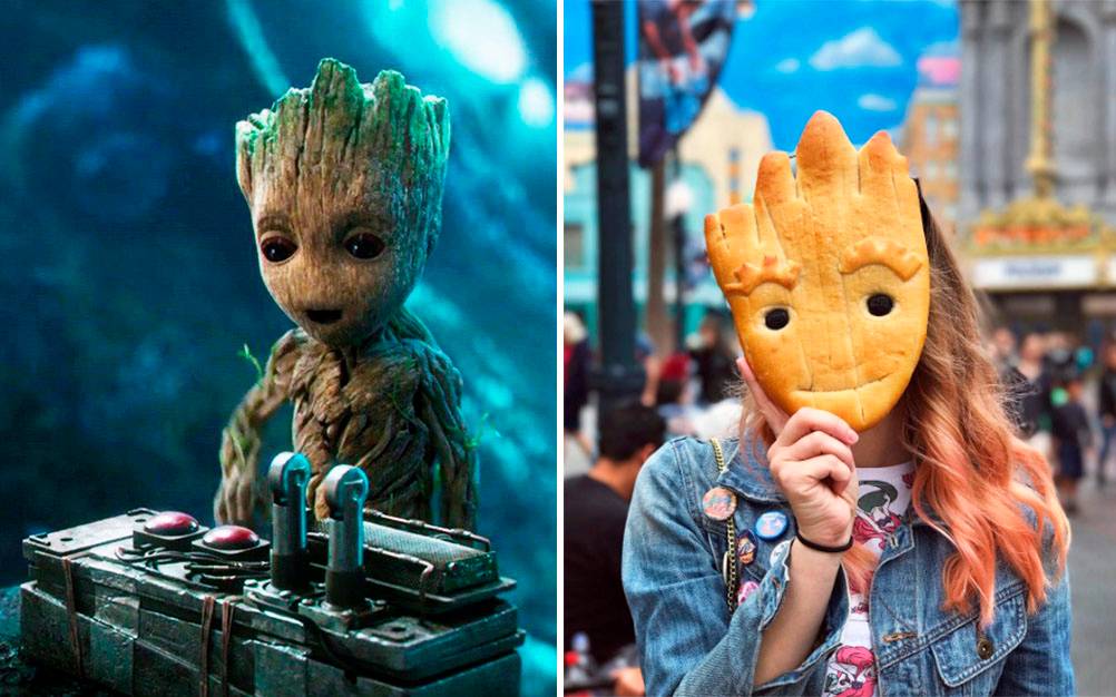 Groot, de “Guardiões da Galáxia”, também é comidinha na Disney