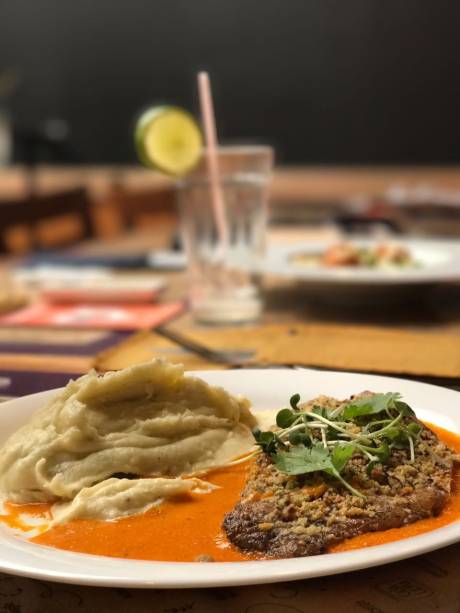 Casa Lema: peixe na crosta Casa Lema: peixe na crosta