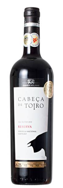 Vinho Portugu&ecirc;s Cabe&ccedil;a de Toiro Reserva, de R$ 74,90 por R$ 49,90