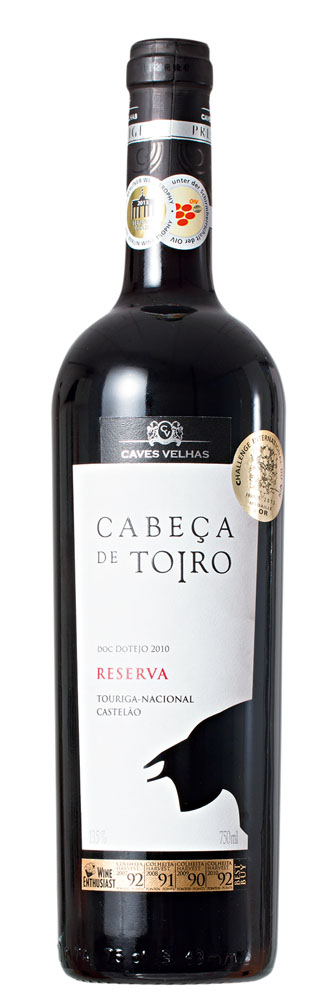 Vinho Portugu&ecirc;s Cabe&ccedil;a de Toiro Reserva, de R$ 74,90 por R$ 49,90