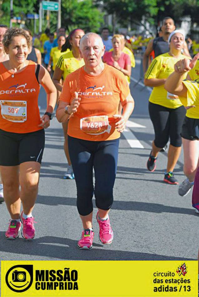 Em prova de corrida:hobby interrompido porcausa de um herpes-zóster Em prova de corrida:hobby interrompido porcausa de um herpes-zóster