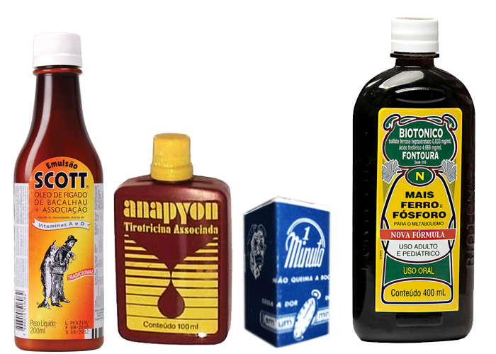 Dez medicamentos que marcaram a infância de muita gente