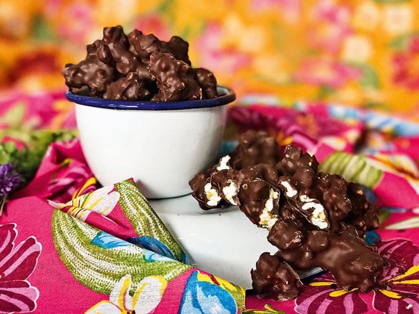 Pipoca doce
(20 reais): cria&ccedil;&atilde;o
da Carole Crema