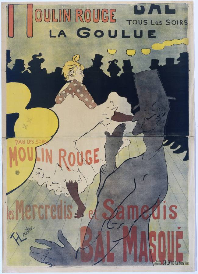 Toulouse-Lautrec_Moulin Rouge (La Goulue)