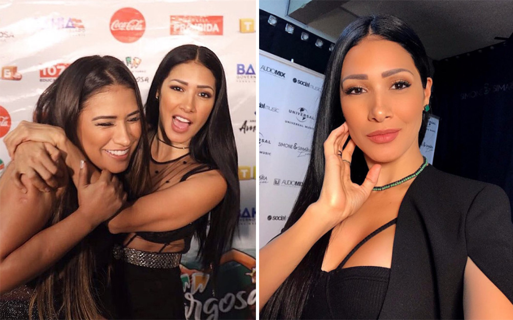 Simaria, da dupla com Simone, faz “propaganda” do irmão