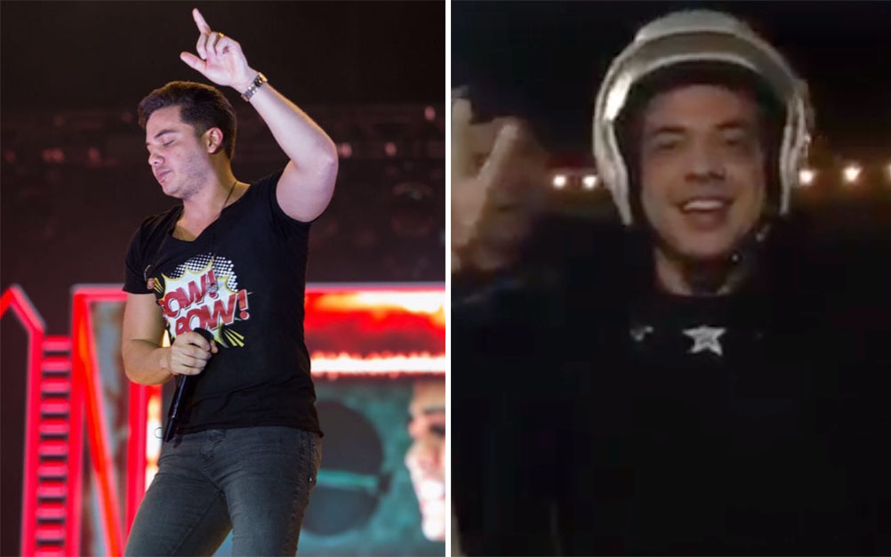 Wesley Safadão aposta em método inusitado para chegar a show