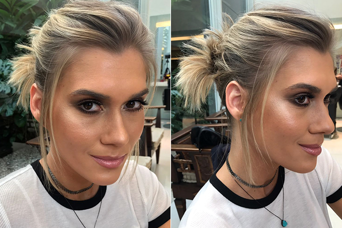 Aprenda a criar um look preso, sexy e moderno com poucos produtos