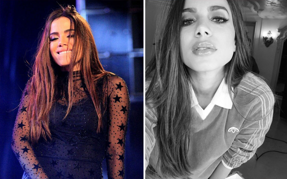 Anitta chama atenção com look provocativo no Instagram