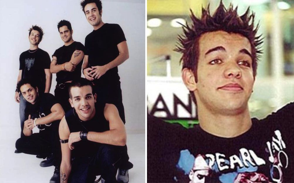 Sander Mecca, do Twister, se apresenta no metrô de São Paulo