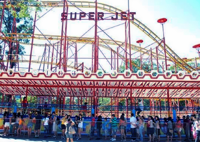 As antigas atrações do Playcenter