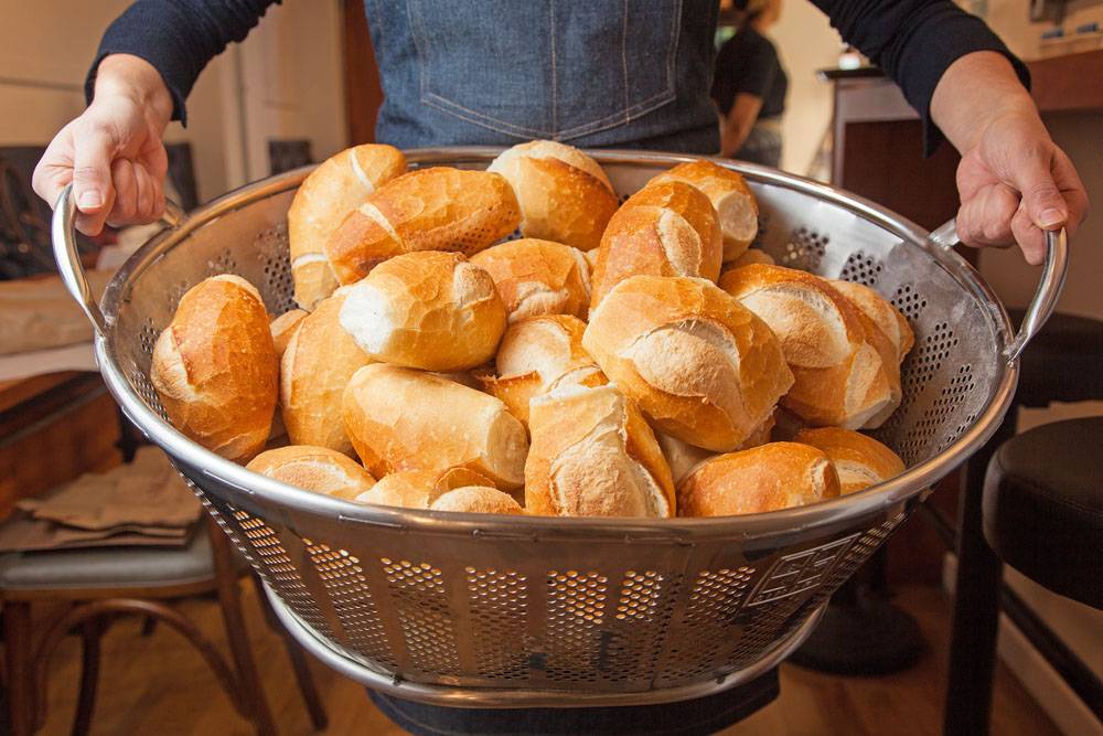 O pão francês O pão francês
