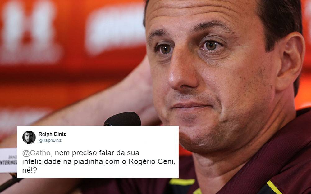 Catho faz piada com demissão de Rogério Ceni e provoca polêmica