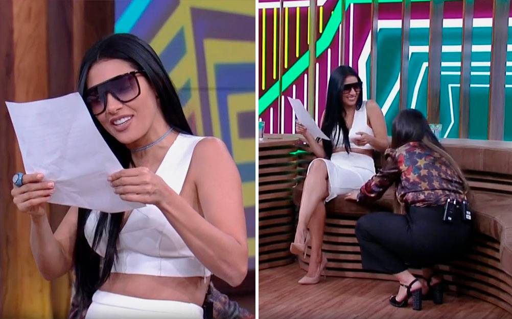 Simone e Simaria explicam pergunta picante no “Altas Horas”