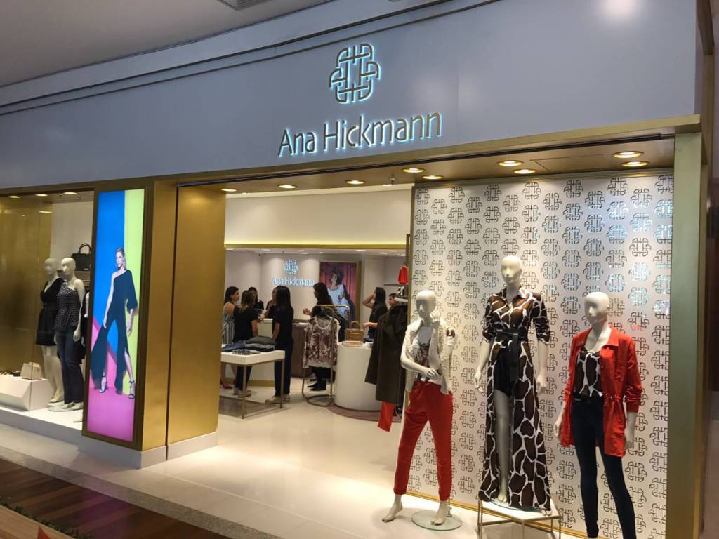 Ana Hickmann inaugura loja de sua marca no MorumbiShopping