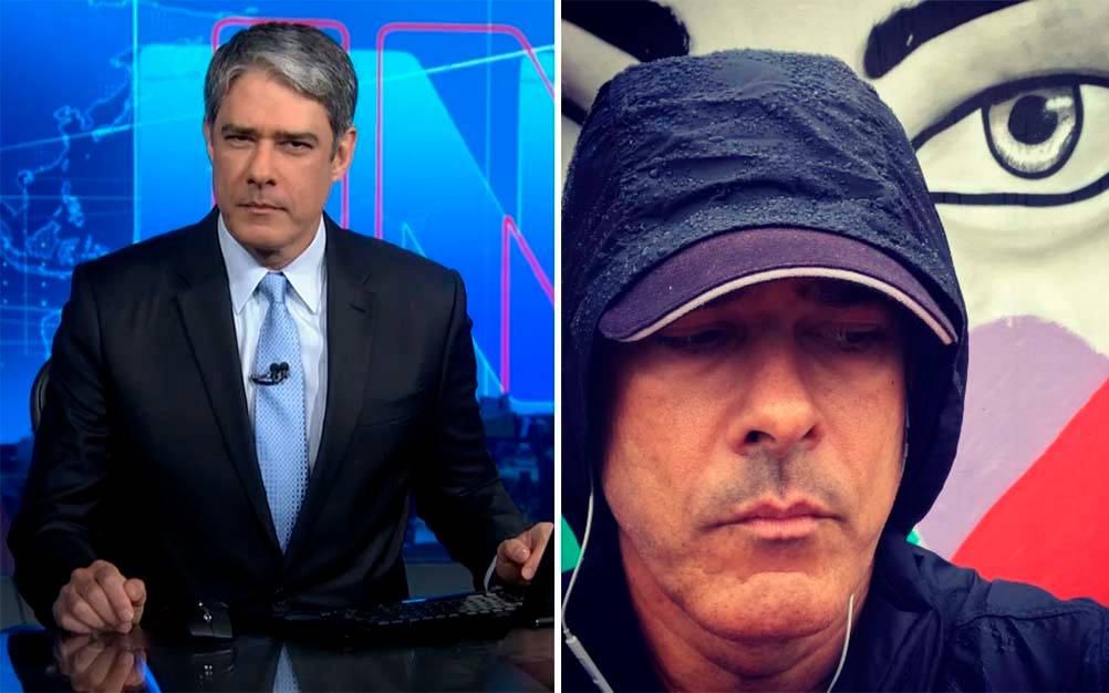 William Bonner publica foto com namorada a ganha apoio de fãs
