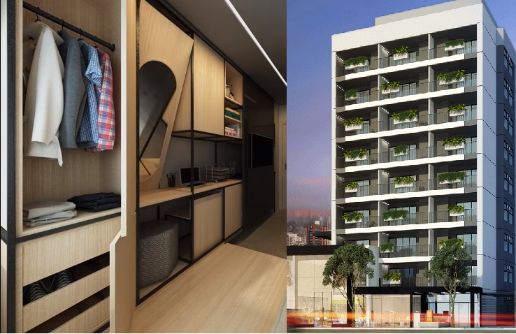 Apartamento de 10 metros quadrados já tem 149 interessados