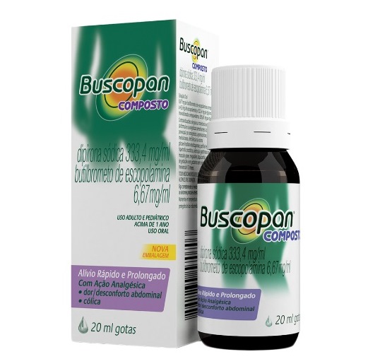 Buscopan Composto gotas é recolhido e deixa de ser produzido